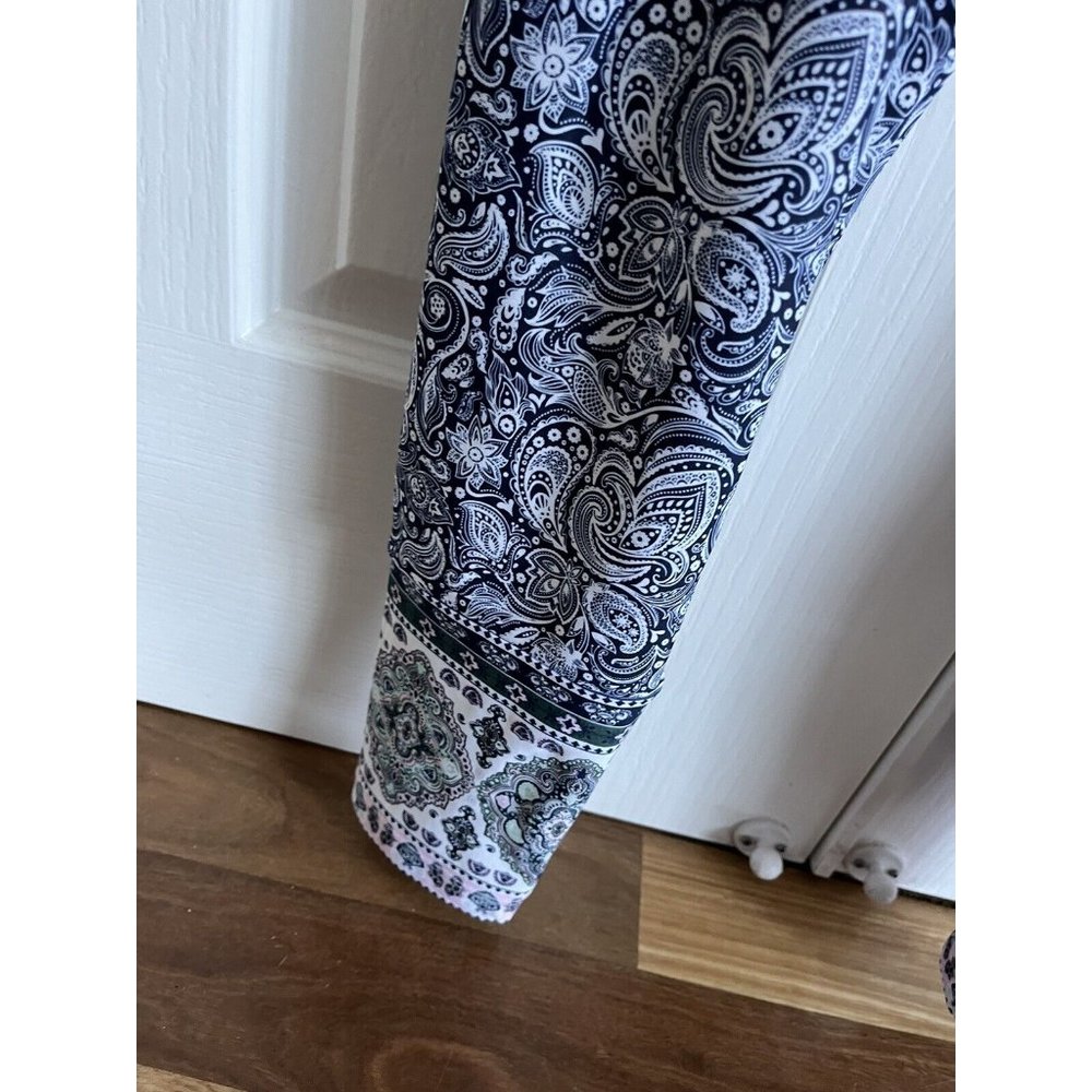 Lorna Jane Lotus Core Ankle Biter Leggings Size Small Aztec Print - Picture 4 of 7